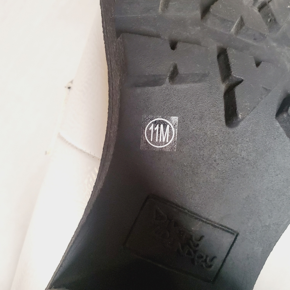 Dirty Laundry White Chunky Heel Loafers - Picture 9 of 13